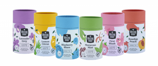 Leaf Tea in Pyramid Tea Bags